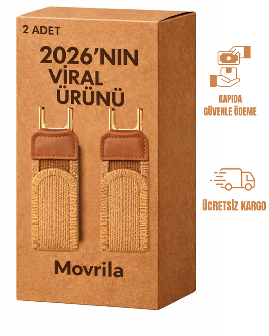 Movrila™ Premium Tokasız Kemer